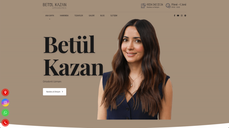 Bursa’nın Öncü Ortodonti Uzmanı Uzm. Dt. Betül Kazan ile Sağlıklı Gülüşlere Ulaşın