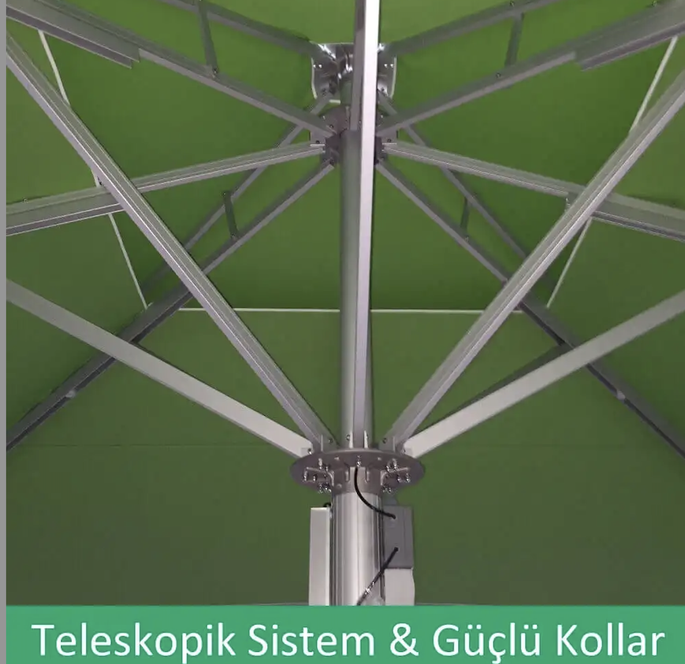 700 cm Çapında Akbrella Mega Bahçe Şemsiyesi