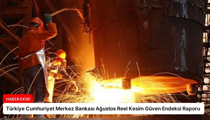 Türkiye Cumhuriyet Merkez Bankası Ağustos Reel Kesim Güven Endeksi Raporu