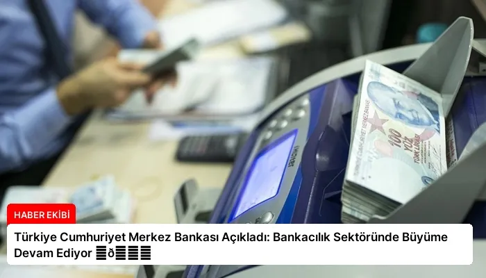 Türkiye Cumhuriyet Merkez Bankası Açıkladı: Bankacılık Sektöründe Büyüme Devam Ediyor ⏬👇