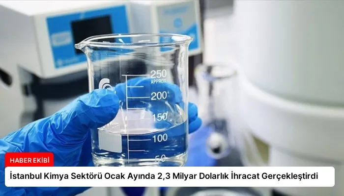 İstanbul Kimya Sektörü Ocak Ayında 2,3 Milyar Dolarlık İhracat Gerçekleştirdi