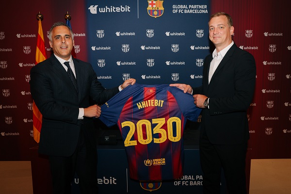 WhiteBIT ve FC Barcelona, sporda küresel inovasyonu ileri taşıyacak beş yıllık anlaşmayı duyurdu!