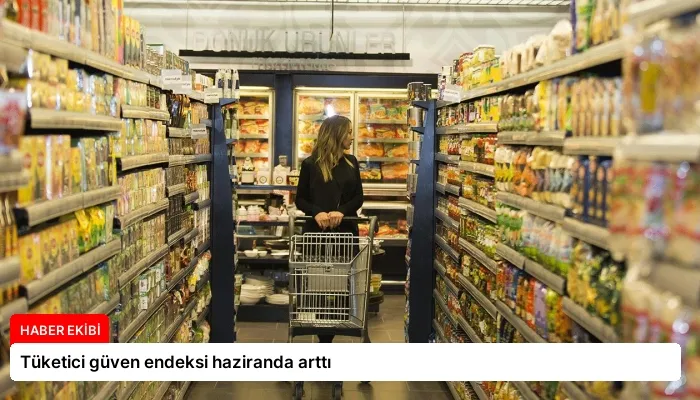 Tüketici güven endeksi haziranda arttı