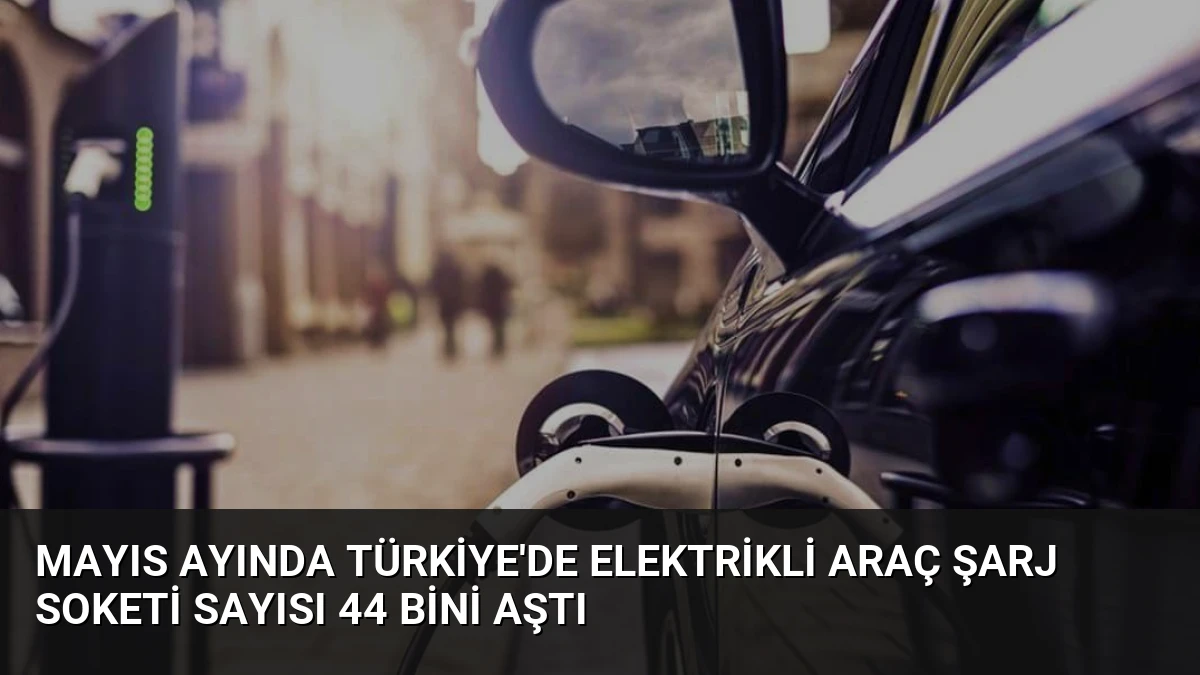 Mayıs Ayında Türkiye’de Elektrikli Araç Şarj Soketi Sayısı 44 Bini Aştı