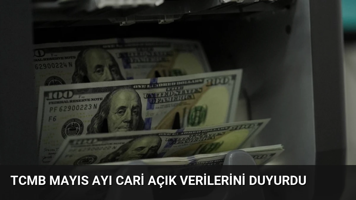 TCMB Mayıs Ayı Cari Açık Verilerini Duyurdu