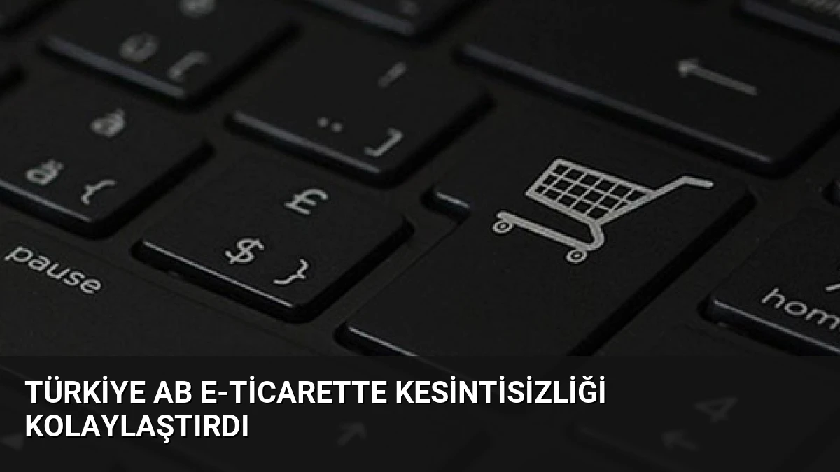 Türkiye AB e-ticarette kesintisizliği kolaylaştırdı