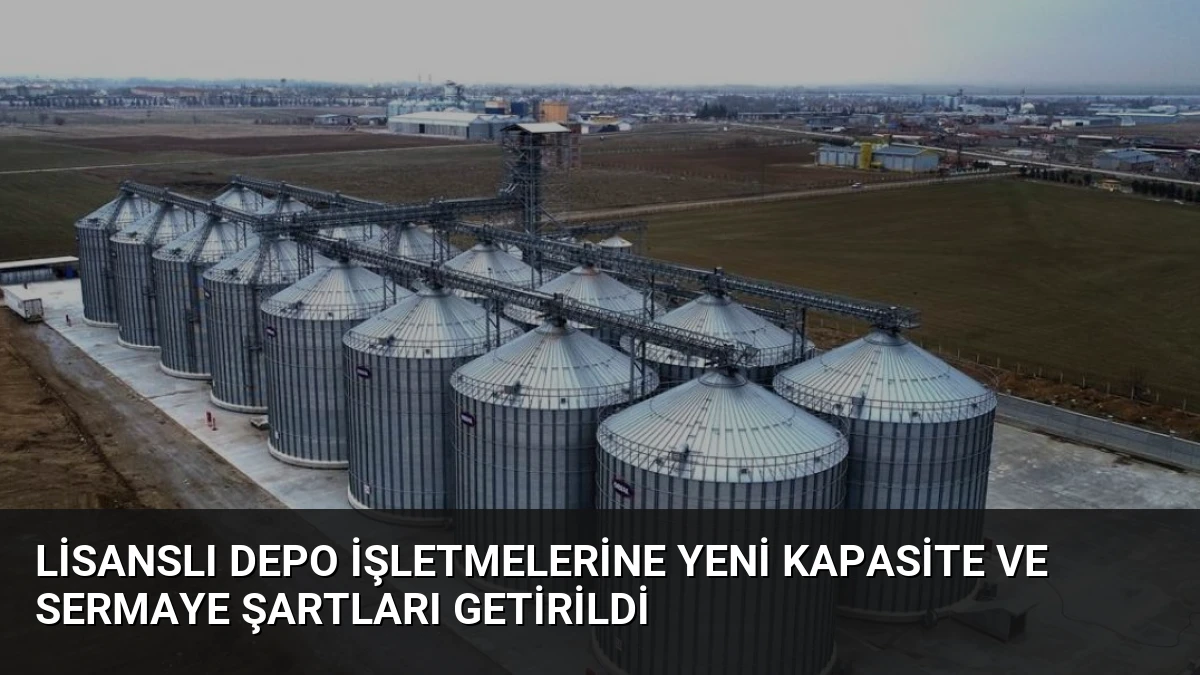Lisanslı Depo İşletmelerine Yeni Kapasite ve Sermaye Şartları Getirildi