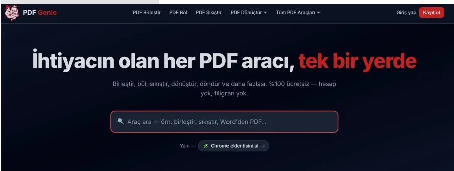 Türk girişimcinin PDF sitesi 45 aracı ücretsiz açtı Dosyalar sunucuya gitmiyor