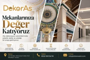 Cami ve İbadethane Dekorasyonunda Geleneksel Alçı İşçiliğinin Önemi