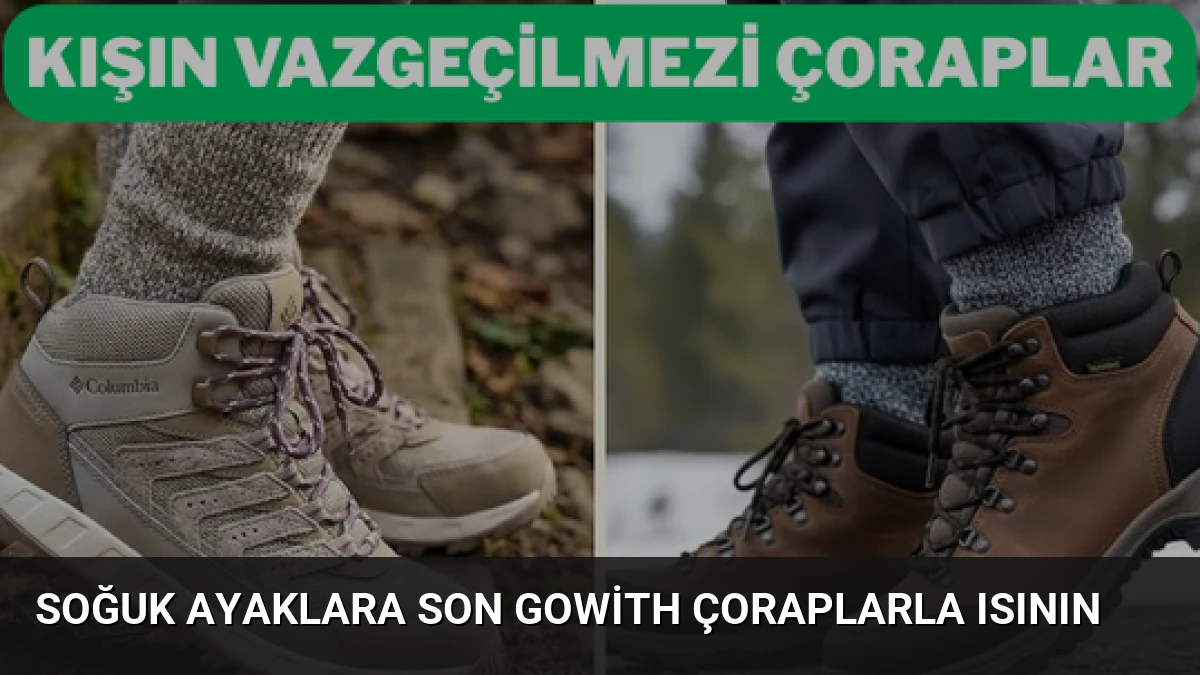 Soğuk Ayaklara Son GoWith Çoraplarla Isının